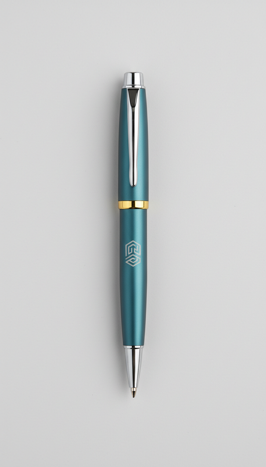 Metal Ballpoint Pen with Engraved Logo