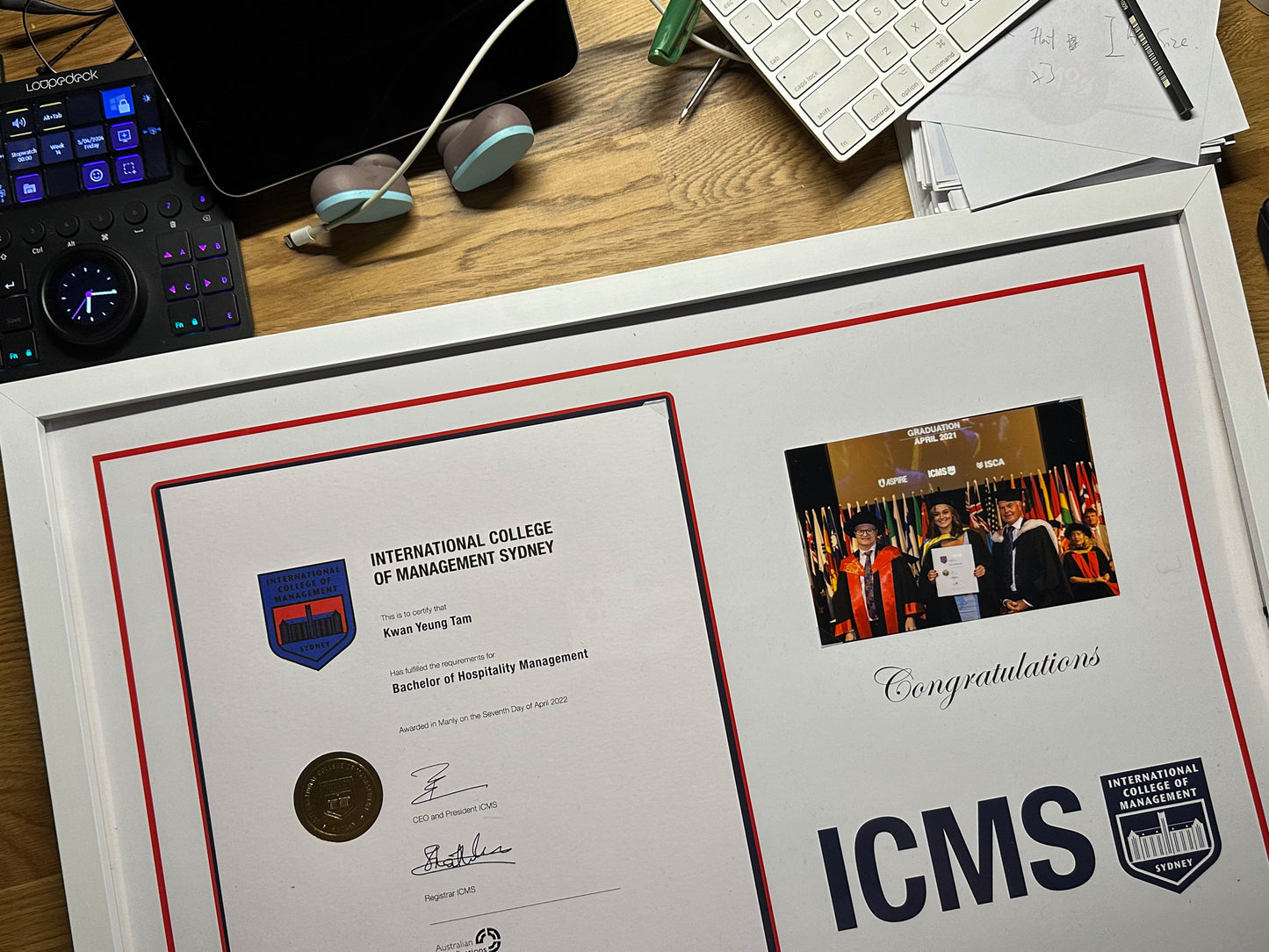 Certificate Framing